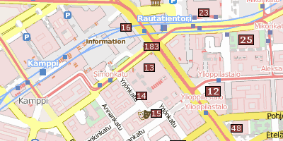 Stadtplan Einkaufspassage Forum