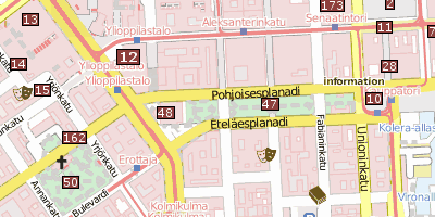 Stadtplan Esplanadi